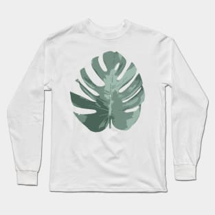 Tropical Glory - Monstera Long Sleeve T-Shirt